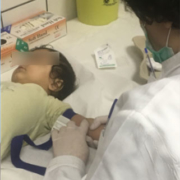 Fatima in Behandlung